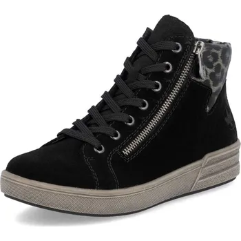 Dámské kozačky Dámská kotníková obuv RIEKER X0709-00 černá W5 37