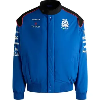 Pánská větrovka Týmová bunda Visa Cash APP RB s logy sponzorů - M