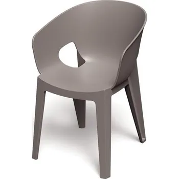 Zahradní pohovka Židle zahradní PREMO 560x590x810mm - zemitě hnědá