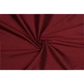 Hedvábný dupion, bordó, sartor.cz