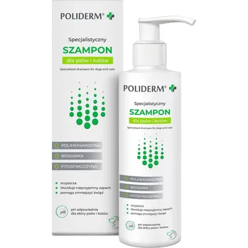 Kosmetika pro psa JM SANTE Poliderm šampon pro psy a kočky 250ml