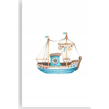 Obraz Obraz plakát do obýváku ložnice 61x91 loď plakáty na zeď bez rámu