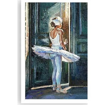 Obraz Obraz plakát do obýváku ložnice 61x91 baletka foto plakáty bez rámu