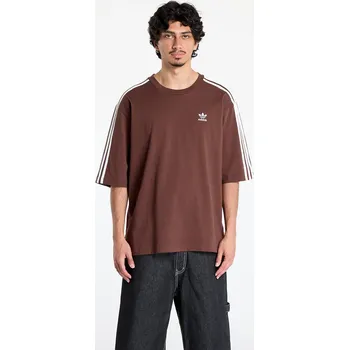 Tričko adidas Adicolor Oversized T-Shirt Auburn/ Off White M
