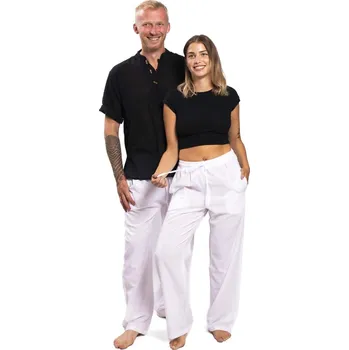 Kalhoty CLASSIC bílé 4XL