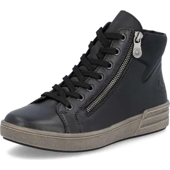 Dámské kozačky Dámská kotníková obuv RIEKER X0709-01 černá W5 38