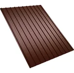 BILKA T-12 - trapézový plech - LESKLÝ / 2 500 mm x 910 mm Barva: RAL 8017/ čokoládově hnědá