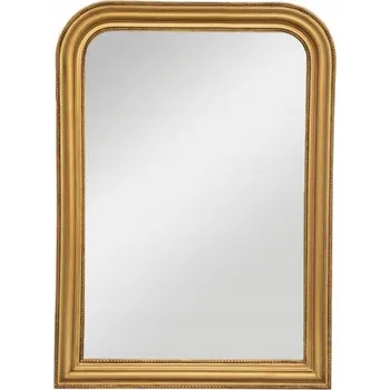 Zrcadlo ZÁVĚSNÉ ZRCADLO , ZLATÝ elegantní rám 74 x 104 cm