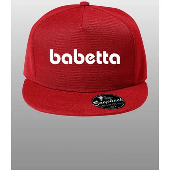 Kšiltovka Snapback kšiltovka Babetta Barva: Červená