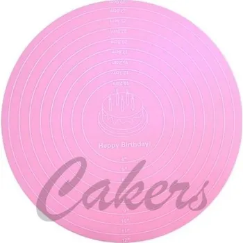 Cukrovinka Protiskluzová silikonová podložka kulatá 30cm