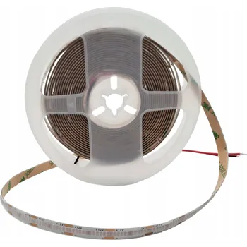 LED páska LED pásek COB 480 diod/m 12V 8mm NEON IP20 ledově modrá (ice blue) role 5m