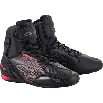 Moto obuv ALPINESTARS boty STELLA FASTER-3 dámské black/gunmetal/diva pink - 37,5/6