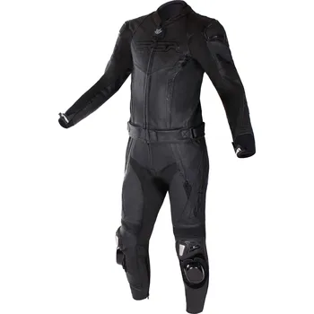 Moto kombinéza Kožená kombinéza na motorku RSA Imola 2.1 černá 52