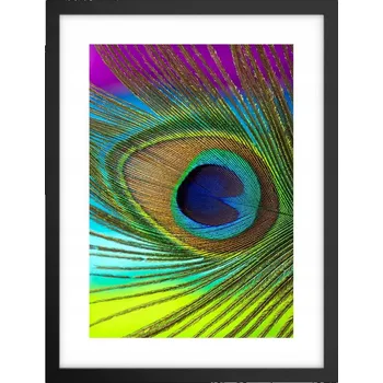 Obraz Obraz plakát v černém rámu do obýváku 30x40 abstrakce plakáty na zeď