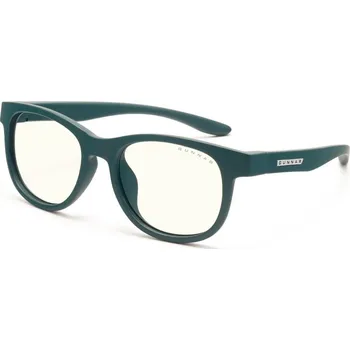 Monitor GUNNAR kancelářske/herní brýle RUSH KIDS SMALL (4-8) TEAL čirá skla BLF 35 NATURAL focus
