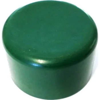 Plotový sloupek Klobouček plastový 48 zelená na sloupek