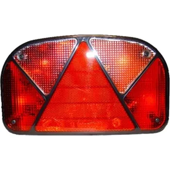 Zadní světlomet Náhradní sklo pro zadní sdruženou svítilnu Aspöck MULTIPOINT II pravé / levé