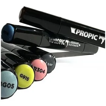 Markery Propic – sada 5ks Blue Sky (Markery Propic – sada 5ks Blue Sky)