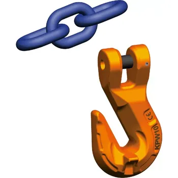 Řetěz Vyprošťovací řetěz se zkracovacím hákem G10 10mm 1m