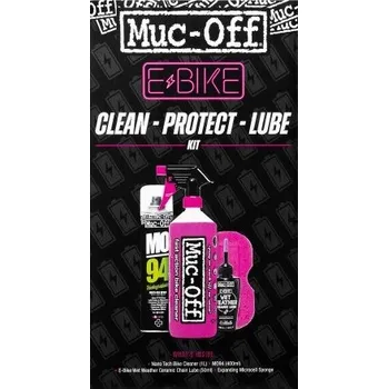 MUC-OFF sada E-BIKE CLEAN, PROTECT & LUBE KIT