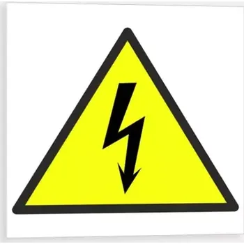 Značení Výstražná tabulka nebezpečné napětí