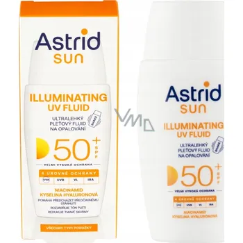 Přípravek na opalování Opalovací mléko Astrid SPF 50, 50 ml