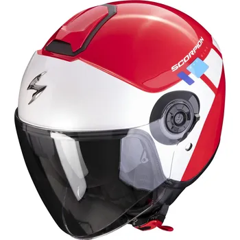 Helma na motorku SCORPION přilba EXO-CITY II Mall red/white/blue - 2XL