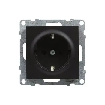 Elektrická zásuvka Černá nástěnná Elektrická Zásuvka Legrand