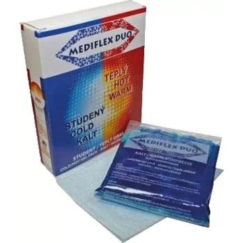 Chladicí sáček MEDIFLEX-gelový studený a teplý obklad 11x26 cm v krabičce (5+1 zdarma)