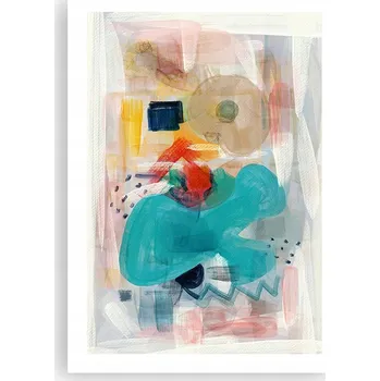 Obraz Plakát bez rámu do obýváku ložnice 50x70 abstrakce moderní módní obraz