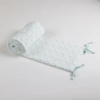 Dětsný nábytek Tulimese Mantinel do postýlky mentoloví motýlci UMÍSTĚNÍ MANTINELU: MANTINEL KOLEM CELÉHO OBVODU POSTÝLKY, VOLBA ROZMĚRU POSTÝLKY: MANTINEL PRO POSTÝLKU 120 X 60 CM