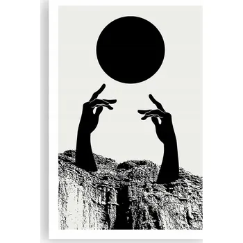 Obraz Obraz plakát do obýváku ložnice 61x91 ruce foto plakáty na zeď bez rámu