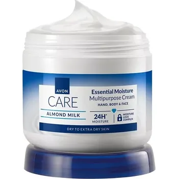 Hydratační krém na obličej, ruce a tělo s glycerinem a mandlovým mlékem - 400ml