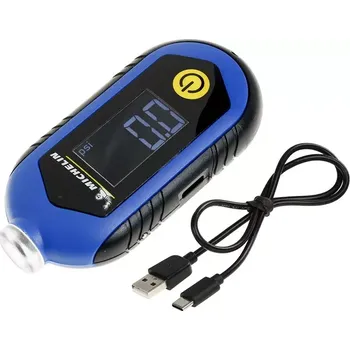 Tlakoměr Manometr / tlakoměr digitální Michelin s LED svítilnou, dobíjecí