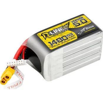 RC vybavení GENS ACE LIPO TATTU R-Line FPV serie - 6S 1480mAh 22,2V 6S1P (150C) Version 5.0