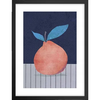 Obraz Obraz plakát v černém rámu do obýváku 30x40 ovoce foto plakáty na zeď