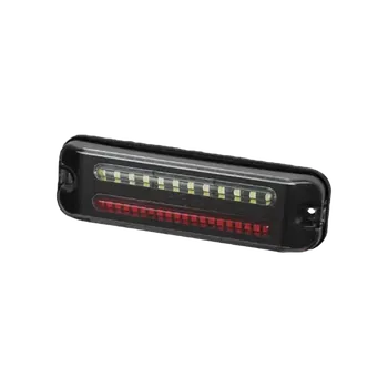 Zadní světlomet LED zadní mlhové / couvací světlo Proplast PRO-TWIN-CAN Black Edition 12/24V - povrchová montáž