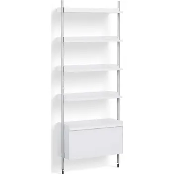 Otoman HAY Policový systém Pier kombinace 121, white