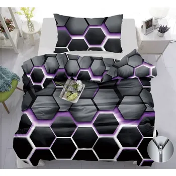 Povlečení Bavlněné povlečení APIS černé Rozměr povlečení: 70 x 90 cm | 140 x 200 cm