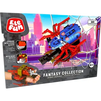 ostatní stavebnice Elefun Fantasy Collection Pavoučí Raketomet Stavebnice 309 dílů