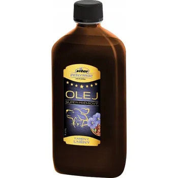 Oleje a tuky pro kočky, pro psy Vitar olej 500 ml