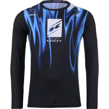 cyklistický dres KENNY dres TRACK RAW 25 dětský smoke - XS