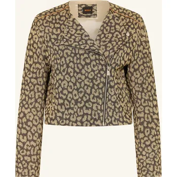 Dámský blejzr Boss Dámská Bunda Jaleo, béžová / černá, 38