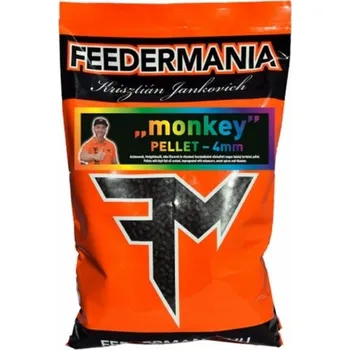 Návnadová surovina FEEDERMANIA - Pelety 4 mm 800 g Monkey