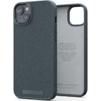 Náhradní kryt pro mobilní telefon Kryt Njord byELEMENTS Tonal Case Dark Grey, Apple iPhone 14 Plus
