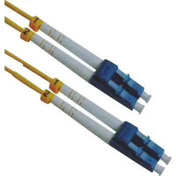 Síťový kabel Masterlan optický patch cord, LCupc/LCupc, Duplex, Singlemode 9/125, 2m