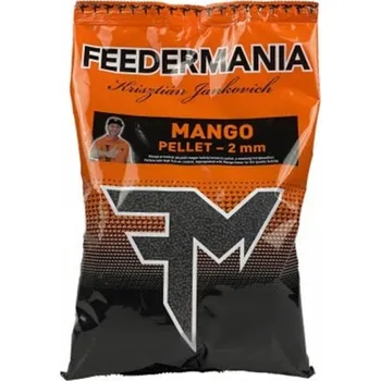 Návnadová surovina FEEDERMANIA - Pelety 2 mm 800 g Mango