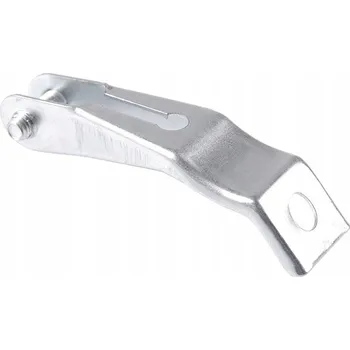 Cyklosvítilna Stříbrný držák lampy na kolo na přední vidlici