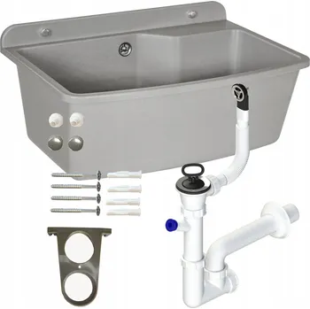 Granitový dřez Plast Technický dřez 61 cm