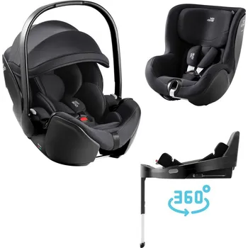 Autosedačka RÖMER Baby-Safe Pro + Vario Base 5Z + Dualfix 5Z Classic Deep Black